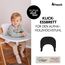 hauck Click Tray, Black - Klick Essbrett für Alpha+ & Beta+ Holzhochstuhl - Werkzeuglose Montage auf Schutzbügel - Pflegeleichtes & GRS Zertifiziertes Kunststoff - für Baby & Kinder 6-36 Monaten