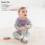 Bearmoss Lätzchen Baby Dreieckstuch Musselin Halstuch Baby für Junge und Mädchen,100% Baumwolle Verstellbare 8 Stück (SommerBeere)