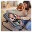 hauck Alpha Start N Grow Set, Natural Dark Grey - ab Geburt bis 90 kg, Holzhochstuhl aus Buche, 3 in 1 Babywippe mit Musselinbezug, Sitzverkleinerer, Sitzkissen, Essbrett, Spielbrett, 3 Lernspiele