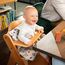 hauck Hochstuhl Alpha+ für Kinder ab 6 Monaten bis 90 kg, inkl. Schutzbügel, 5-Punkt-Gurt & Schrittgurt, mitwachsender Kinderhochstuhl aus FSC® zertifiziertem Buchenholz (Black)