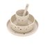 LÄSSIG Kindergeschirr Set (Teller, Becher, Schälchen, Löffel) ohne , BPA-frei, für Spülmaschine und Mikrowelle/ Dish Set Little Mateys spicy orange