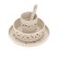 LÄSSIG Kindergeschirr Set (Teller, Becher, Schälchen, Löffel) ohne , BPA-frei, für Spülmaschine und Mikrowelle/ Dish Set Little Mateys royal blue