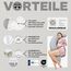sei Design XXL Stillkissen 190x30 ergonomisch, Schwangerschaftskissen Seitenschläferkissen Komfortkissen Erwachsene, Abnehmbarer Stillkissen-Bezug aus Baumwolle, Pregnancy Pillow
