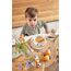LÄSSIG Kindergeschirr Set (Teller, Becher, Schälchen, Löffel) ohne , BPA-frei, für Spülmaschine und Mikrowelle/ Dish Set Little Mateys spicy orange