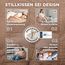 sei Design Stillkissenbezug 100% Baumwolle passend für Stillkissen XXL, Bezug für Schwangerschaftskissen, Seitenschläferkissen 190 x 30 cm, mit Reißverschluss, waschbar und Schadstoffgeprüft