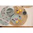 LÄSSIG Kindergeschirr Set (Teller, Becher, Schälchen, Löffel) ohne , BPA-frei, für Spülmaschine und Mikrowelle/Dish Set Little Forest Fox