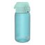 ion8 Kinder Trinkflasche, 350ml, Auslaufsicher, Einhandöffnung, Sichere Verriegelung, Spülmaschinenfest, BPA-frei, Tragegriff, Klappdeckel, Leicht zu Reinigen, Klimaneutral, Schallblau