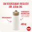 NUK Mini-Me Sip für Kleinkinder | ab 9 Monate | 300 ml | Kinderwasserflasche | auslaufsichere stabile Trinköffnung | bruchsicher | Minze/Biene