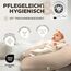 sei Design Stillkissen XXL Schwangerschaftskissen Seitenschläferkissen 190x35 cm – Ergonomisch (IGR-Siegel) & Füllung anpassbar | Inkl. elastischem Waffeljersey Bezug (100% Baumwolle) | Oeko-TEX