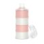 Suavinex, Milchpulver Portionierer Baby, Milchpulver- und Getreidespender, mit 4 Fächern, Schraubverschluss und Spenderteil. Spülmaschinenfest. Rosa