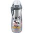 NUK Sports Cup Kinder Trinkflasche | 24+ Monate | auslaufsichere Push-Pull-Tülle | Clip und Schutzkappe | BPA-frei | 450 ml | Disney Minnie Maus (grau)