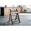 hauck Sitzkissen Kompatibel mit Alpha+, Beta+ und Arketa Holzhochstuhl Highchair Pad Deluxe, Einfache Befestigung mit Klettverschluss, Maschinenwaschbar (Multicolor Beige)