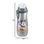 NUK Sports Cup Kinder Trinkflasche | 24+ Monate | auslaufsichere Push-Pull-Tülle | Clip und Schutzkappe | BPA-frei | 450 ml | Disney Minnie Maus (grau)