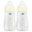 MAM Easy Active Babyflasche | 0+ Monate | Stillfreundliche Milchflasche für Neugeborene | 94% Akzeptanz | Trinkflasche für Babys mit Sauger Gr. 1 | 270 ml | Früchte