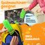 Funkelfuchs® - Trinkflasche für Kinder – 350ml, Grün – Kohlensäure geeignet - 100% auslaufsicher - Wasserflasche spülmaschinenfest - für Kindergarten, Einschulung, Schule, Sport