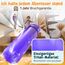 Funkelfuchs® - Trinkflasche für Kinder – 1000ml, Lila – Kohlensäure geeignet - 100% auslaufsicher - Wasserflasche spülmaschinenfest - für Kindergarten, Einschulung, Schule, Sport