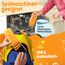 Funkelfuchs® - Trinkflasche für Kinder – 350ml, Orange – Kohlensäure geeignet - 100% auslaufsicher - Wasserflasche spülmaschinenfest - für Kindergarten, Einschulung, Schule, Sport