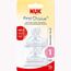 NUK First Choice+ Anti-Colic-Trinksauger Silikon, kiefergerechte NUK Form, Größe 1 (0-6 Monate) S für Tee, 2 Stück (2er Pack)