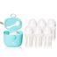 Milchpulver Portionierer, Termichy Milchpulver-Spender, 250g luftdichter tragbarer Milchpulver-Behälter für Reisen, mit Schaber und Löffel (Blau,1 Stück)