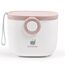 Milchpulver Portionierer baby, Termichy Milchpulver-Spender, 250g luftdichter tragbarer Milchpulver-Behälter für Reisen, mit Schaber und Löffel (Rosa und weiß,1 Stück)