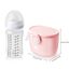 Termichy Milchpulver Portionierer, Milchpulver-Spender, 250g luftdichter tragbarer Milchpulver-Behälter für Reisen, mit Schaber und Löffel (Rosa, 2 Stücke)