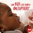 NUK Perfect Match Babyflasche | Ab 3 Monate | Passt sich dem Baby an | Temperature Control | Anti-Colic | 260 ml | BPA-frei | Silikontrinksauger, Medium | Regenbogen
