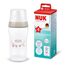 NUK Perfect Match Babyflasche | 3+ Monate | 260 ml | Anti-Kolik-Babyflasche | PP | Temperature Control Anzeige | Affe | 1 Stück