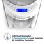 Baby Brezza Formula Pro Advanced – Automatischer Flaschenzubereiter – Mischt Milchpulver & Wasser perfekt – Mit 2 Milchpulvertrichtern (1 im Gerät, 1 extra) – 3 Temperaturen – BPA-frei – Weiß