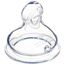 NUK First Choice+ Anti-Colic-Trinksauger Silikon | kiefergerechte NUK Form | Größe 2 (6-18 Monate) M für Milch | 2 Stück (Packung mit 2)