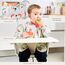 Nombear Baby Lätzchen mit Ärmeln für BLW (6 bis 24 Monate), 1 Packung - Wasserdichtes Ärmellätzchen Alternative zu Silikonlätzchen, Ganzkörper Lätzchen Baby, Babylatz Beikost Zubehör