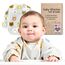 Nombear Baby Lätzchen mit Ärmeln für BLW (6 bis 24 Monate), 1 Packung - Wasserdichtes Ärmellätzchen Alternative zu Silikonlätzchen, Ganzkörper Lätzchen Baby, Babylatz Beikost Zubehör