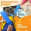Funkelfuchs® - Trinkflasche für Kinder – 1000ml, Blau – Kohlensäure geeignet - 100% auslaufsicher - Wasserflasche spülmaschinenfest - für Kindergarten, Einschulung, Schule, Sport