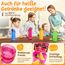 Funkelfuchs Trinkflasche für Kinder – 500ml, Pink – Kohlensäure geeignet - 100% auslaufsicher - Wasserflasche spülmaschinenfest - für Einschulung, Schule, Sport