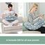 Chilling Home Stillkissen, Schwangerschaftskissen Seitenschläferkissen für Baby,Pregnancy Pillow mit Baumwoll Stillkissenbezug,Verstellbares Kissen Schwangerschaft Stillkissen Baby