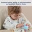 Yiupea Lätzchen mit Ärmeln Baby Mess Proof - Maschine Waschbar & Wasserdicht 6-24 Monate für Baby Led Weaning, Coverall Lätzchen für -Fütterung-Khaki