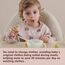 Yiupea Lätzchen mit Ärmeln Baby Mess Proof - Maschine Waschbar & Wasserdicht 6-24 Monate für Baby Led Weaning, Coverall Lätzchen für-Fütterung-Rosa (Packung mit 2)