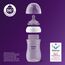 AVENT Natural Response Geschenkset für Babys: 2x Natural Response Flaschen 260 ml (ab 1 Monat), 4x ultra air Schnuller (0-6M) (Modell SCD837/13)