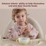 Yiupea Lätzchen mit Ärmeln Baby Mess Proof - Maschine Waschbar & Wasserdicht 6-24 Monate für Baby Led Weaning, Coverall Lätzchen für-Fütterung-Rosa (Packung mit 2)