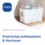 MAM Easy Start Anti-Colic Combi Set XS, Baby First Equipment with Anti-Colic Bottle (130 ml), Includes Size 0 Teat, Start Dummy and Bottle Basket, Baby Gift Set, from Birth, Beige