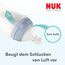 NUK First Choice Babyflaschensauger | Ab 6+ Monaten | Anti-Kolik-Flaschensauger | Silikon | Mittel | 2 Stück