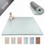 Wolkenweiche Spielmatte Baby 200x150x2,5cm, grün – Teppich für Kinderzimmer mit hochwertigem Memory-Schaum – Krabbelmatte Baby mit Rutschfester Unterseite – Krabbeldecke, Kinderteppich, Tatami Matte
