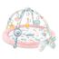 Nukido Spieldecke Mit Spielbogen Baby Spielmatte Babyspieldecke Krabbelmatte Krabbeldecke 7 Spielzeuge Und Kissen Weich Pflegeleicht Ocean Rosa