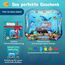 NouBaby® Wassermatte Baby BPA Frei Groß I Babymatte und Spielzeug ab 3, 6 und 9 Monate I Wasserspielmatte Baby, Aqua Matte Baby als Baby Wassermatte, Bauchlage Spielzeug Baby und Baby Matte Wasser