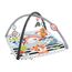 Fisher-Price Tierfreunde Kontrast-Spieldecke, Spielbogen, mit Musik und Licht, Krabbeldecke für Baby, zum Spielen im Bauchlage, Baby Ausstattung, ab Geburt, HPF39