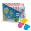 INKEE Peppa Pig Mini Badebomben Kinder 10er Pack - 30 Badekugeln - Spaßige Farben, Mandelöl & Erdbeerduft
