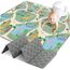 MAPALOU Krabbelmatte Spielmatte für Baby & Kinder Faltbar & Schadstofffrei 180 x 200cm | Kinderzimmer Spielteppich Play Mat Babymatte Bodenmatte | Tragbar & Wasserdicht für Innen & Outdoor