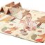 Spielmatte baby Teppich Babymatte faltbarer Spieldecke Krabbelmatte baby Bodenmatte XPE rutschfest Material, Tragbar für Innen- oder Außenbereich (Beige)