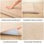 Wolkenweiche Spielmatte Baby 170x120x2,5cm bögen – Teppich für Kinderzimmer mit hochwertigem Memory-Schaum – Krabbelmatte Baby mit Rutschfester Unterseite – Krabbeldecke, Kinderteppich, Tatami Matte