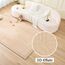 Wolkenweiche Spielmatte Baby 200x150x2,5cm, bögen – Teppich für Kinderzimmer mit hochwertigem Memory-Schaum – Krabbelmatte Baby mit Rutschfester Unterseite – Krabbeldecke Kinderteppich Tatami Matte