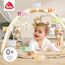 Fehn 3-D-Activity-Decke Spielbogen Rainbow – Baby Krabbeldecke mit 5 abnehmbaren Spielzeugen zum Greifen – Spieldecke für Babys und Kinder ab 0+ Monaten – Krabbelmatte als Geschenk zur Geburt